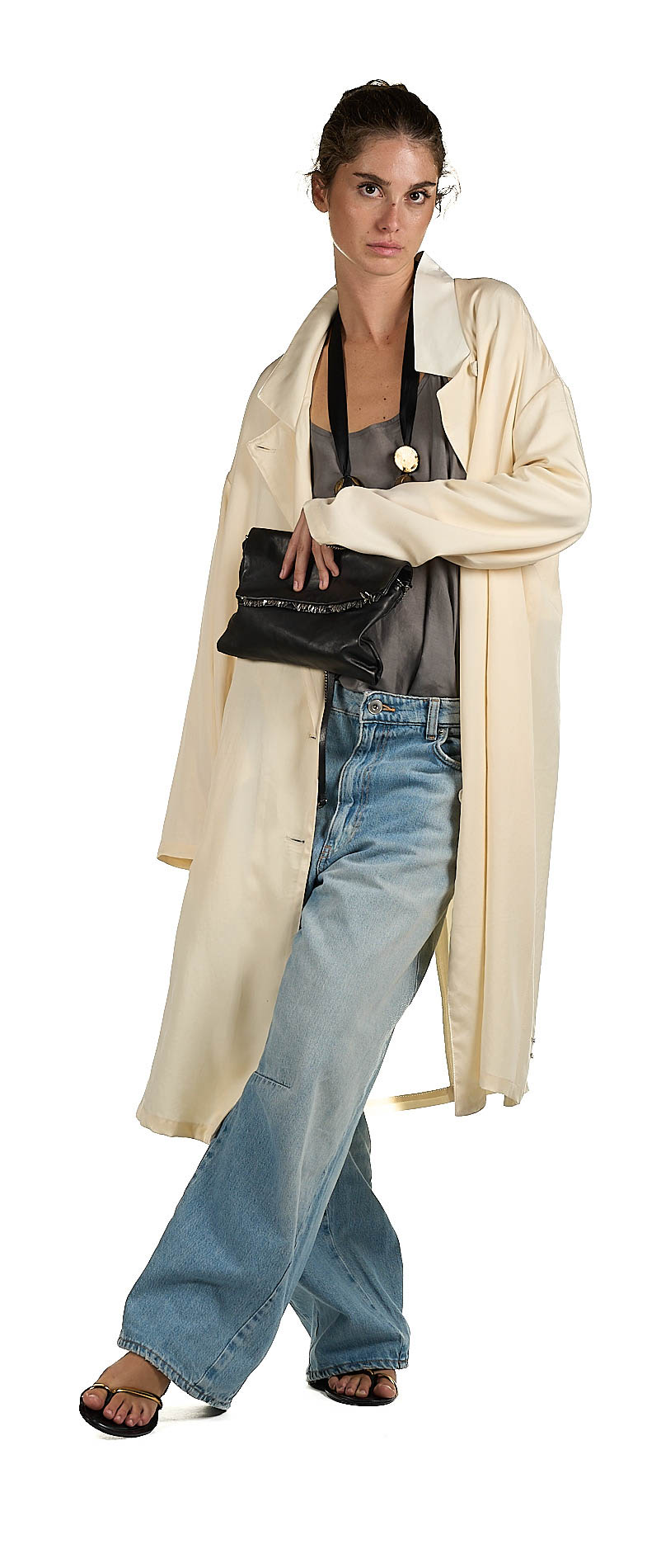 daniele basta leather and silver bags - WEARING